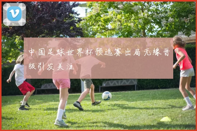 中国足球世界杯预选赛出局无缘晋级引发关注